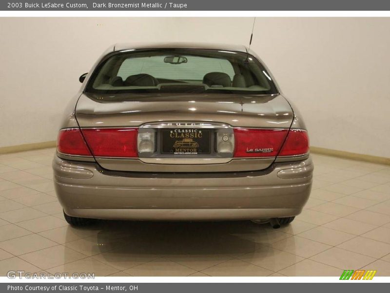 Dark Bronzemist Metallic / Taupe 2003 Buick LeSabre Custom