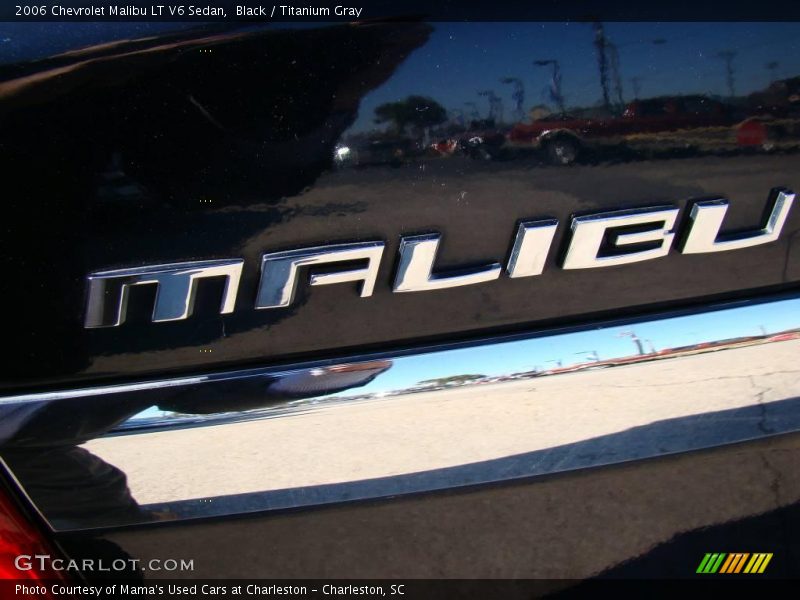 Black / Titanium Gray 2006 Chevrolet Malibu LT V6 Sedan