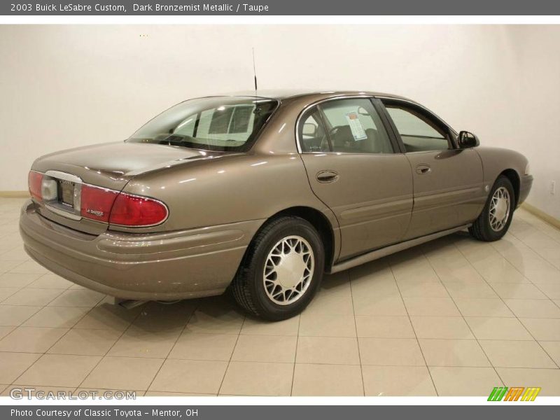 Dark Bronzemist Metallic / Taupe 2003 Buick LeSabre Custom