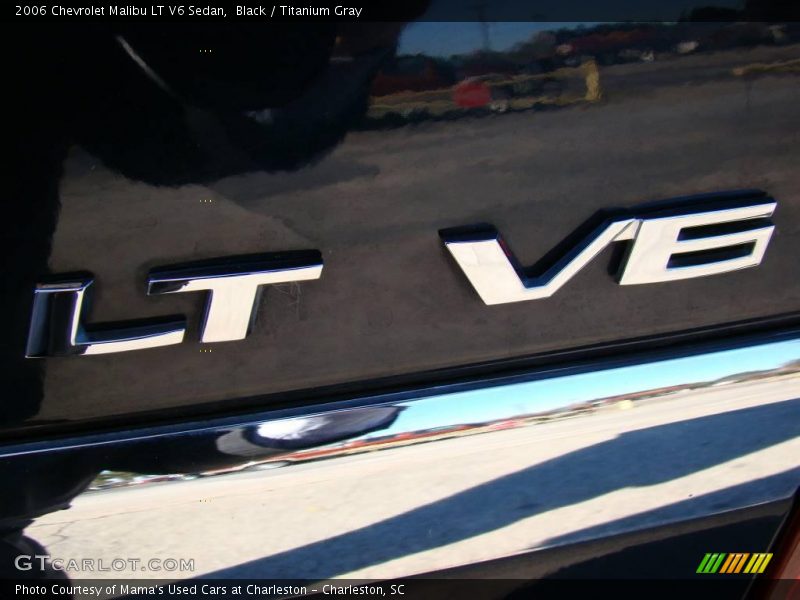 Black / Titanium Gray 2006 Chevrolet Malibu LT V6 Sedan