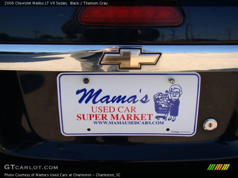 Black / Titanium Gray 2006 Chevrolet Malibu LT V6 Sedan