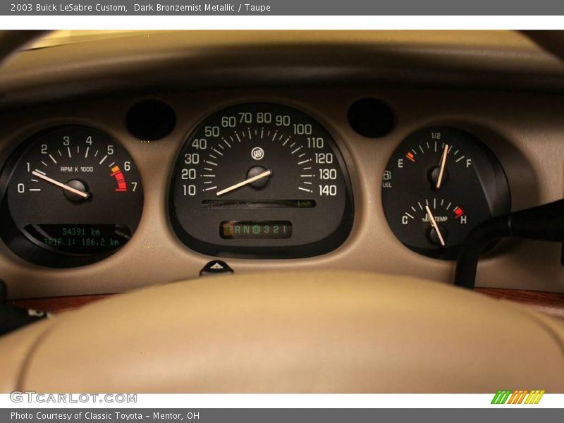 Dark Bronzemist Metallic / Taupe 2003 Buick LeSabre Custom