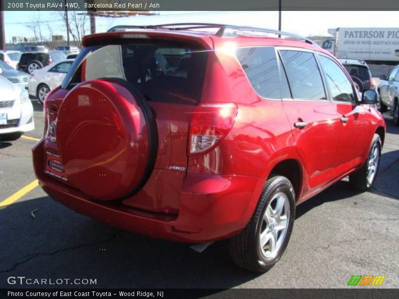 Barcelona Red Pearl / Ash 2008 Toyota RAV4 4WD