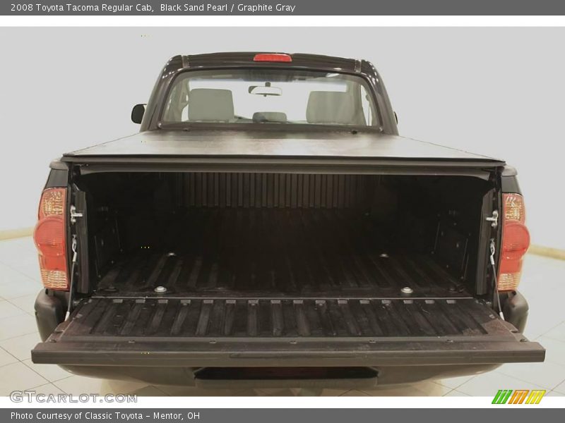 Black Sand Pearl / Graphite Gray 2008 Toyota Tacoma Regular Cab