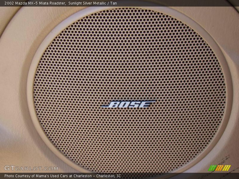 Sunlight Silver Metallic / Tan 2002 Mazda MX-5 Miata Roadster