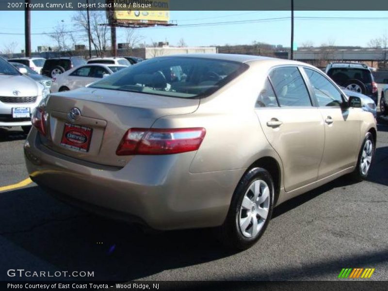 Desert Sand Mica / Bisque 2007 Toyota Camry LE