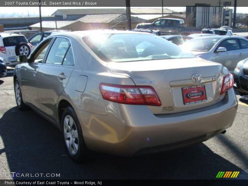 Desert Sand Mica / Bisque 2007 Toyota Camry LE