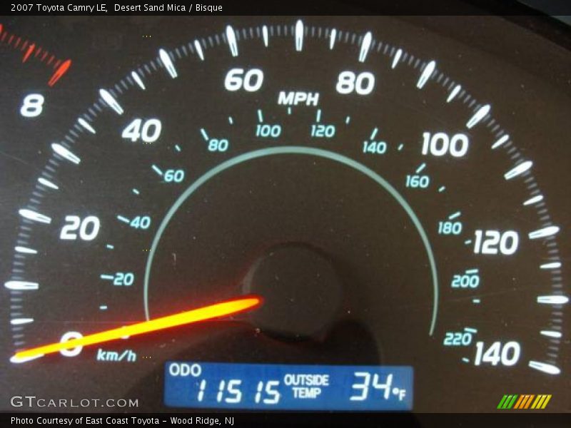 Desert Sand Mica / Bisque 2007 Toyota Camry LE