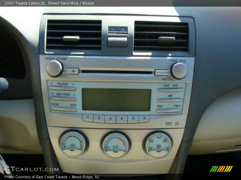 Desert Sand Mica / Bisque 2007 Toyota Camry LE