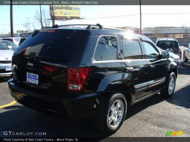 Black / Medium Slate Gray 2006 Jeep Grand Cherokee Laredo 4x4
