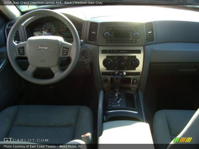 Black / Medium Slate Gray 2006 Jeep Grand Cherokee Laredo 4x4