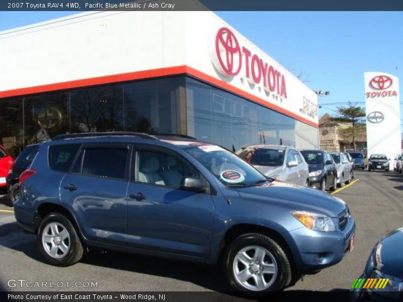 Pacific Blue Metallic / Ash Gray 2007 Toyota RAV4 4WD