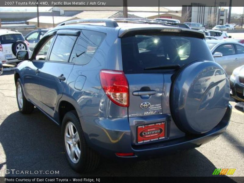 Pacific Blue Metallic / Ash Gray 2007 Toyota RAV4 4WD