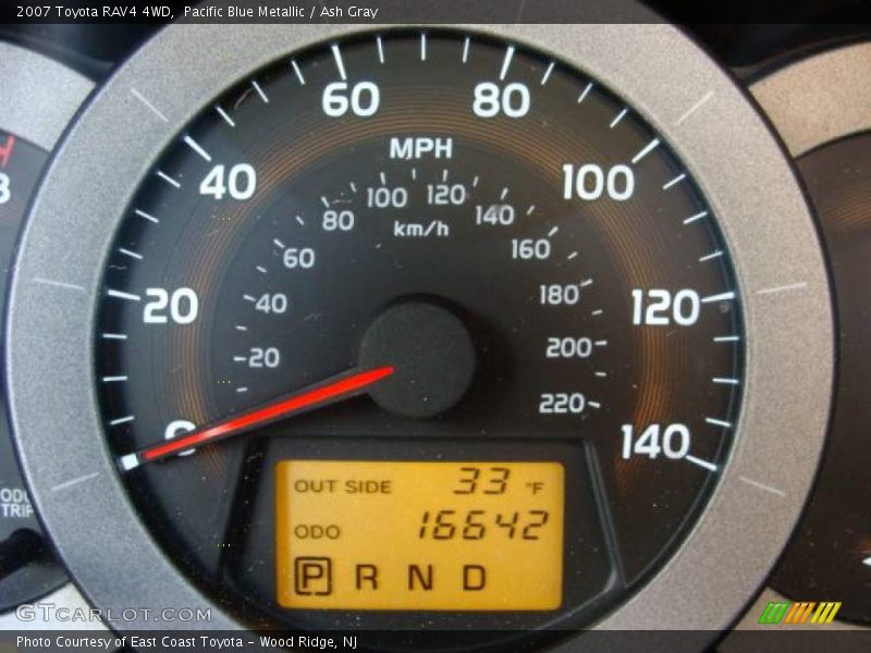 Pacific Blue Metallic / Ash Gray 2007 Toyota RAV4 4WD