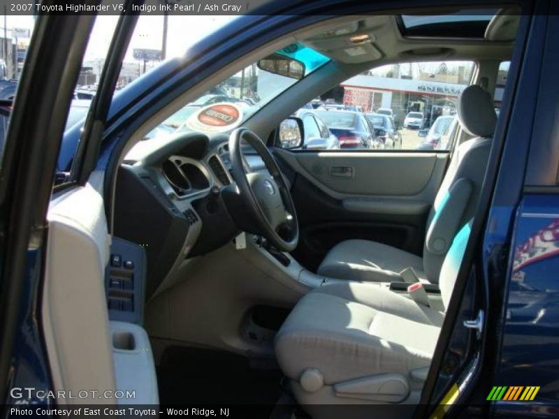 Indigo Ink Pearl / Ash Gray 2007 Toyota Highlander V6