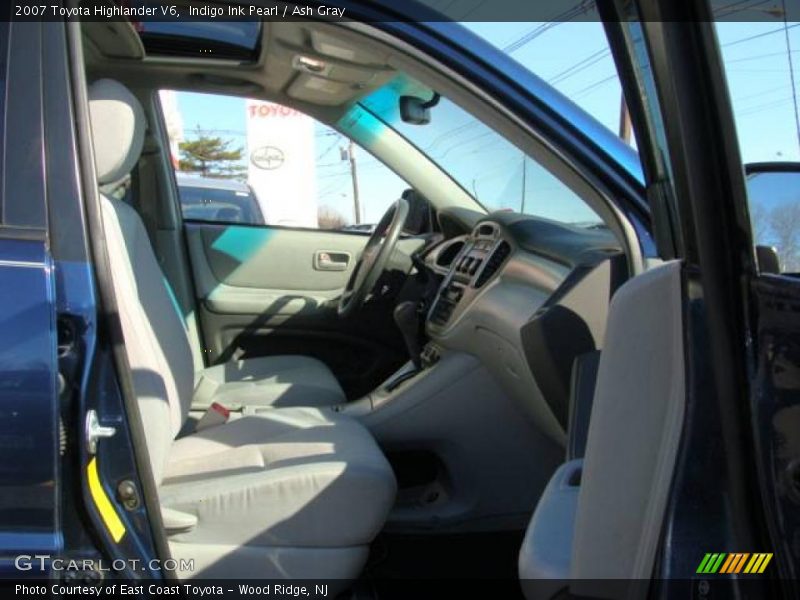 Indigo Ink Pearl / Ash Gray 2007 Toyota Highlander V6