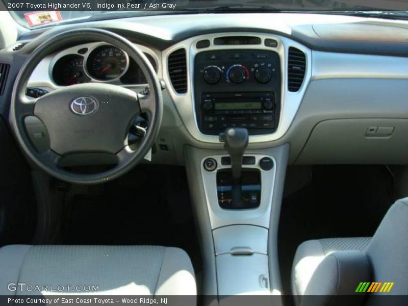 Indigo Ink Pearl / Ash Gray 2007 Toyota Highlander V6