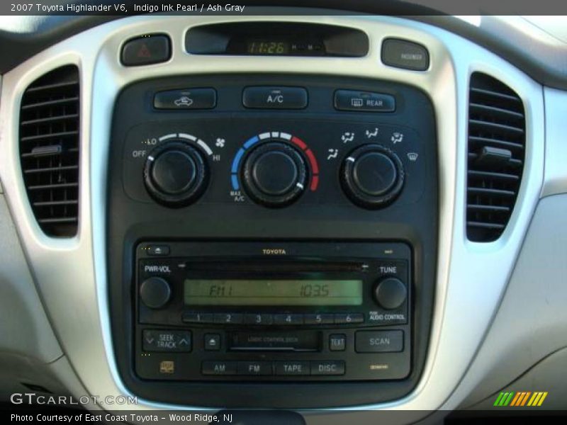 Indigo Ink Pearl / Ash Gray 2007 Toyota Highlander V6