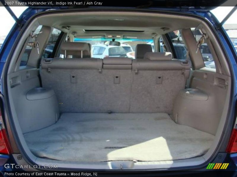 Indigo Ink Pearl / Ash Gray 2007 Toyota Highlander V6