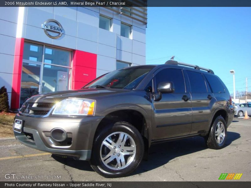 Mineral Beige Pearl / Charcoal 2006 Mitsubishi Endeavor LS AWD