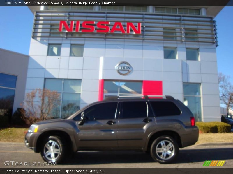 Mineral Beige Pearl / Charcoal 2006 Mitsubishi Endeavor LS AWD