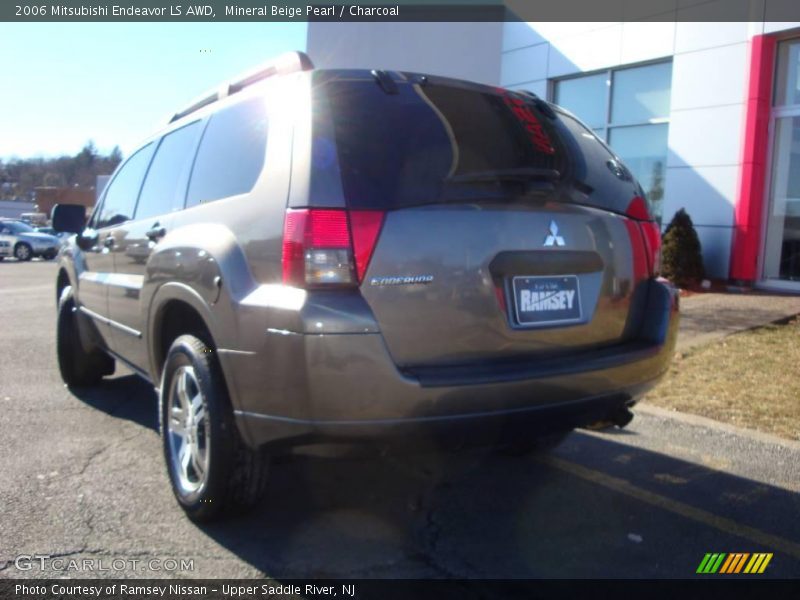 Mineral Beige Pearl / Charcoal 2006 Mitsubishi Endeavor LS AWD