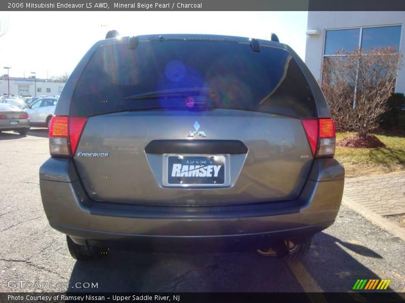 Mineral Beige Pearl / Charcoal 2006 Mitsubishi Endeavor LS AWD