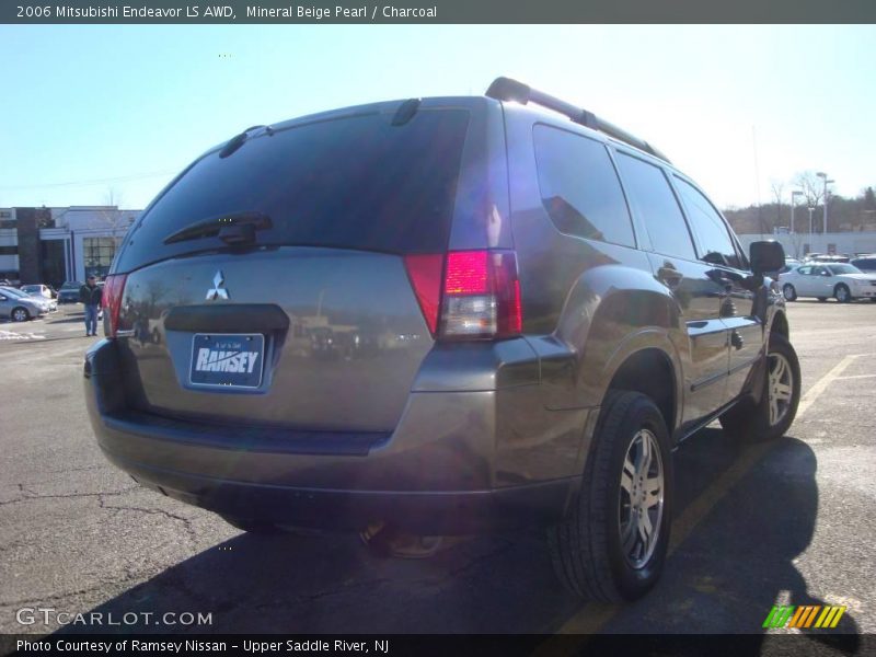Mineral Beige Pearl / Charcoal 2006 Mitsubishi Endeavor LS AWD