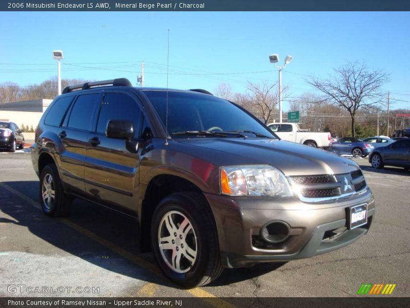 Mineral Beige Pearl / Charcoal 2006 Mitsubishi Endeavor LS AWD