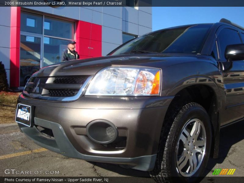 Mineral Beige Pearl / Charcoal 2006 Mitsubishi Endeavor LS AWD