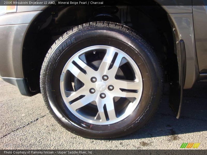 Mineral Beige Pearl / Charcoal 2006 Mitsubishi Endeavor LS AWD