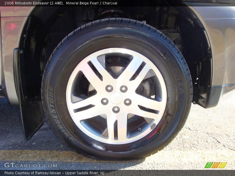 Mineral Beige Pearl / Charcoal 2006 Mitsubishi Endeavor LS AWD