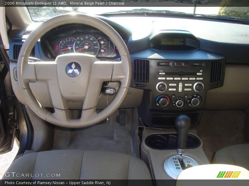Mineral Beige Pearl / Charcoal 2006 Mitsubishi Endeavor LS AWD