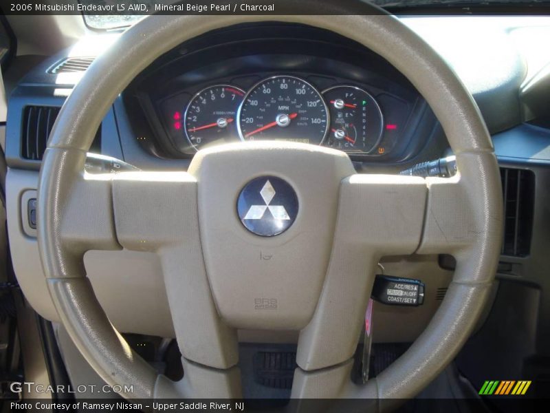 Mineral Beige Pearl / Charcoal 2006 Mitsubishi Endeavor LS AWD