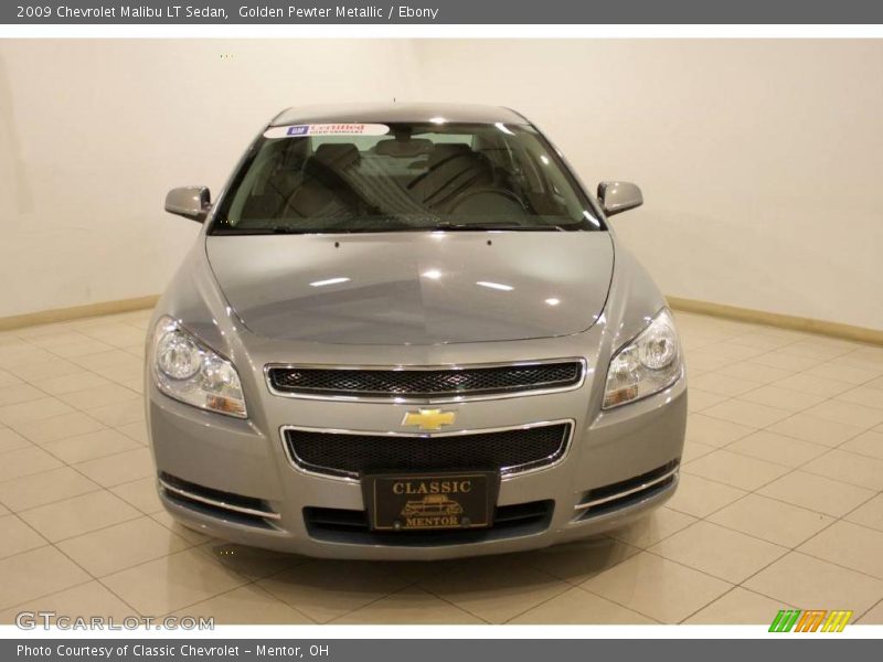 Golden Pewter Metallic / Ebony 2009 Chevrolet Malibu LT Sedan
