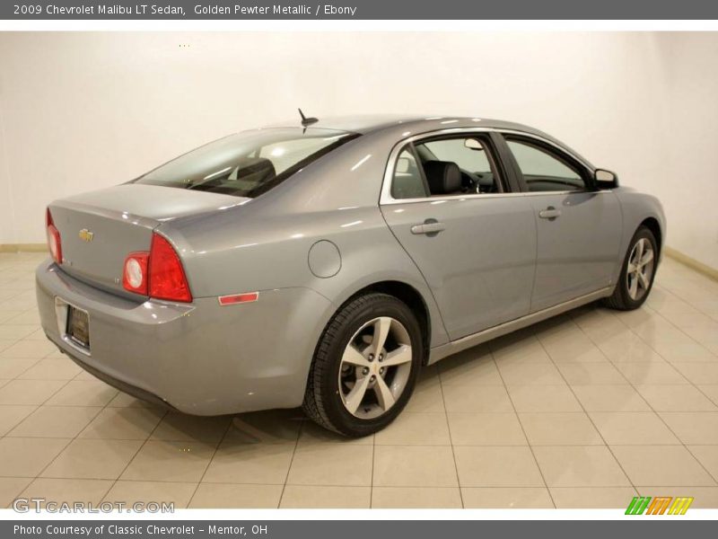 Golden Pewter Metallic / Ebony 2009 Chevrolet Malibu LT Sedan