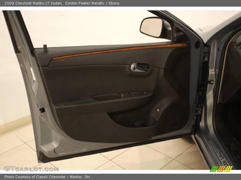 Golden Pewter Metallic / Ebony 2009 Chevrolet Malibu LT Sedan