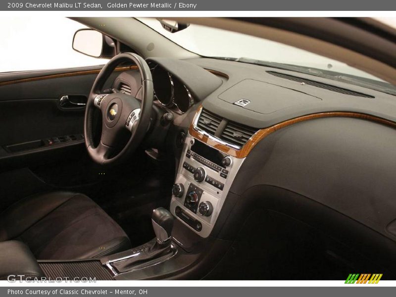 Golden Pewter Metallic / Ebony 2009 Chevrolet Malibu LT Sedan