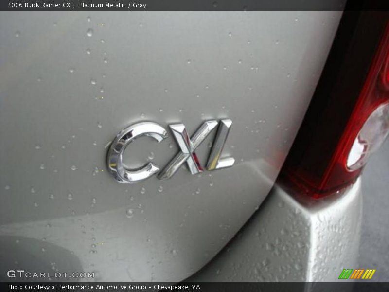 Platinum Metallic / Gray 2006 Buick Rainier CXL