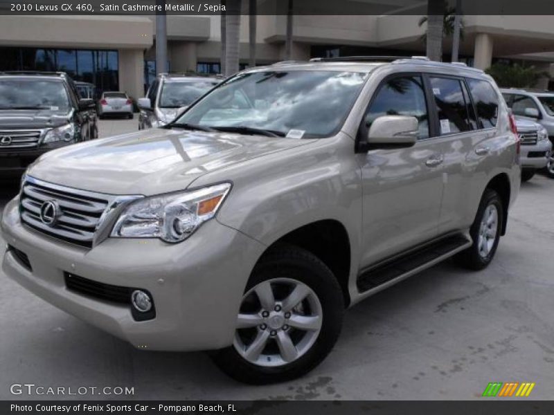 Satin Cashmere Metallic / Sepia 2010 Lexus GX 460