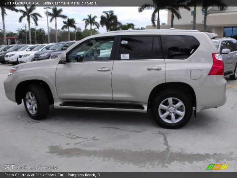 Satin Cashmere Metallic / Sepia 2010 Lexus GX 460
