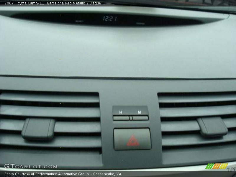 Barcelona Red Metallic / Bisque 2007 Toyota Camry LE