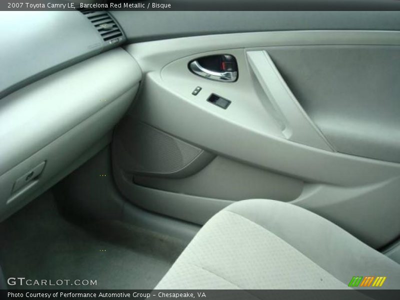 Barcelona Red Metallic / Bisque 2007 Toyota Camry LE