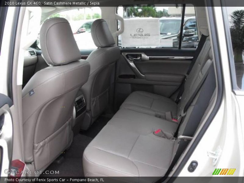 Satin Cashmere Metallic / Sepia 2010 Lexus GX 460