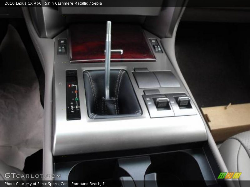 Satin Cashmere Metallic / Sepia 2010 Lexus GX 460