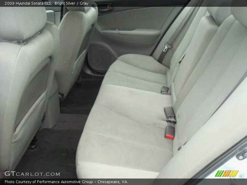 Bright Silver / Gray 2009 Hyundai Sonata GLS