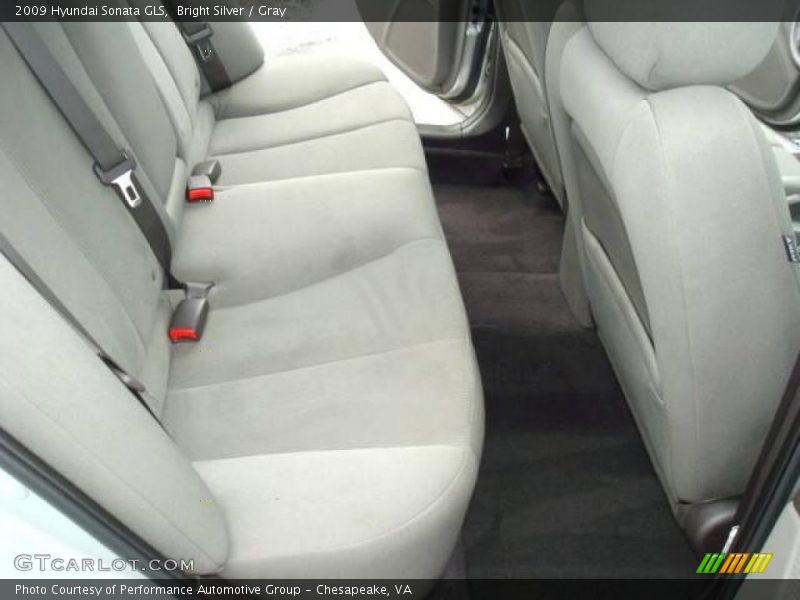 Bright Silver / Gray 2009 Hyundai Sonata GLS