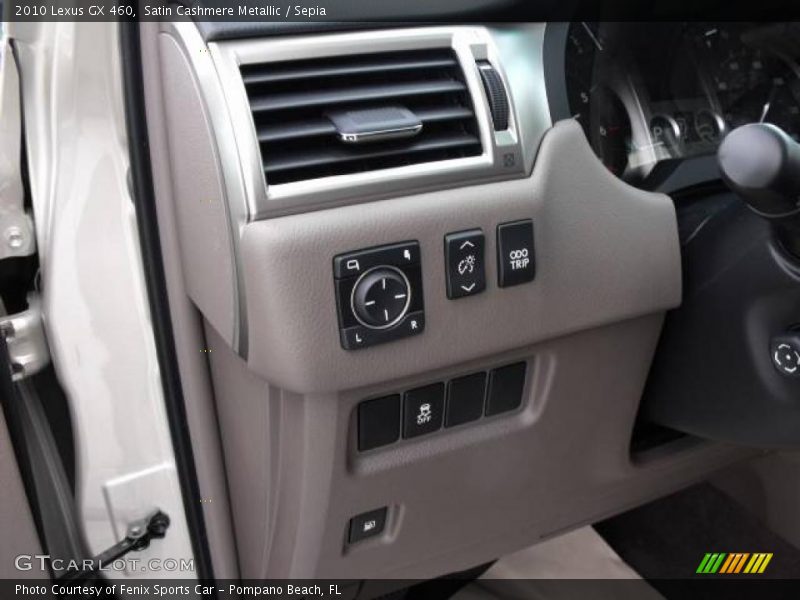 Satin Cashmere Metallic / Sepia 2010 Lexus GX 460