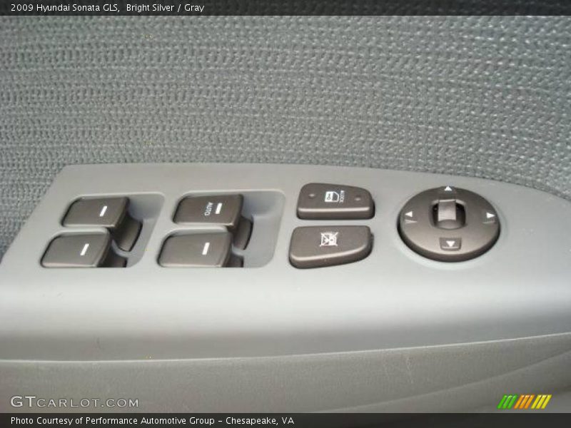 Bright Silver / Gray 2009 Hyundai Sonata GLS