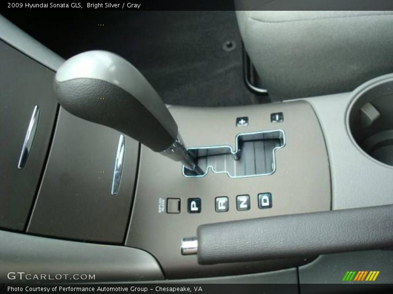 Bright Silver / Gray 2009 Hyundai Sonata GLS